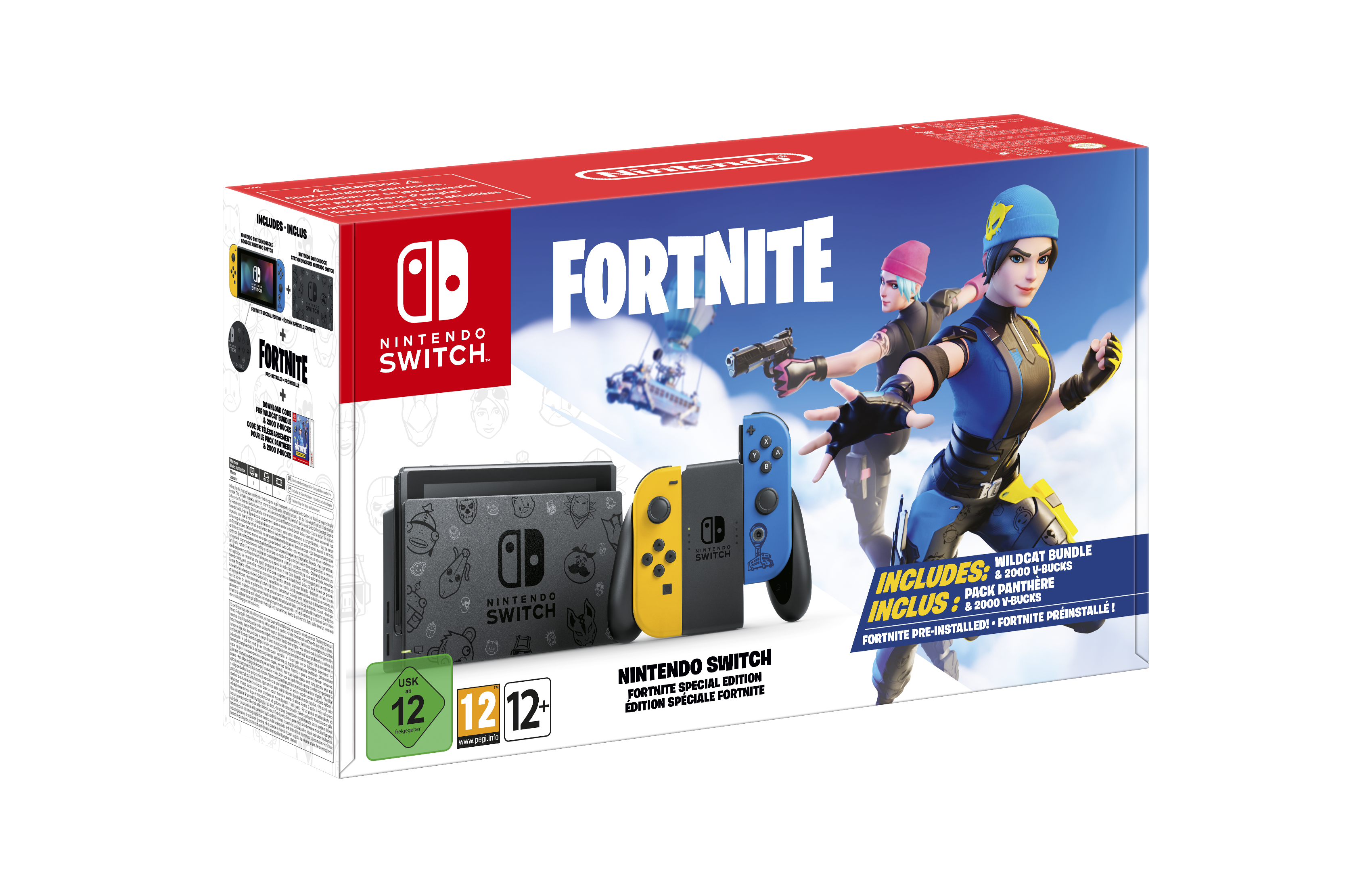 Nuevo pack Nintendo Switch Fortnite edición especial a partir del 30 de octubre