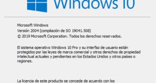 Microsoft libera la acumulativa 19041.508 de Windows 10 para la versión 2004
