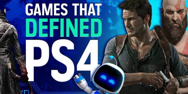 Un segundo de cada juego que definió a PS4. El resumen en vídeo de los mejores videojuegos de PS4