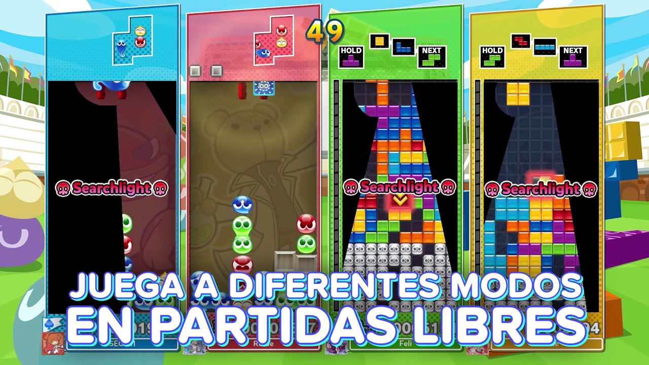 El modo Batalla de Dotes de Puyo Puyo Tetris 2. En marcha la campaña de reserva anticipada
