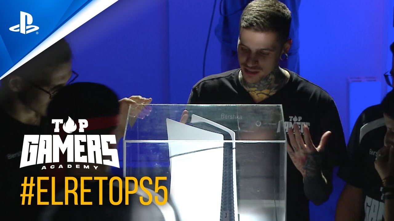#ElRetoPS5 impacta a los chicos de Top Gamers Academy