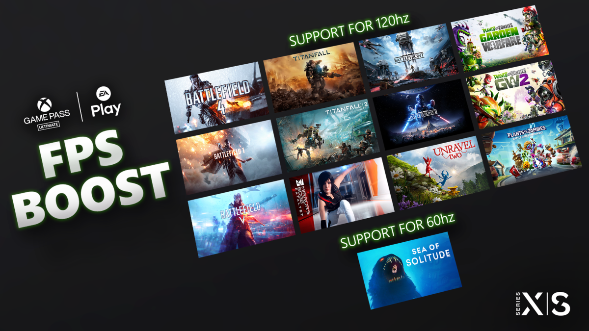 Más de 10 juegos de EA, todos disponibles a través de EA Play con Xbox Game Pass Ultimate