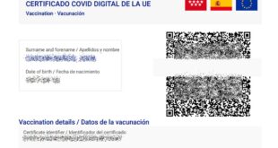 ¿Cómo generar tu pasaporte Covid o COVID Digital de la UE en la comunidad de Madrid? Certificado COVID Digital