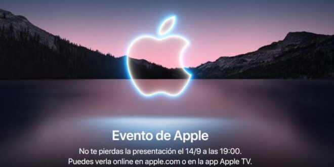 Cómo ver la presentación del iPhone 13, Watch Series 7 y más a las 19 h el 14 de septiembre. Keynote Apple 2021 California Streaming