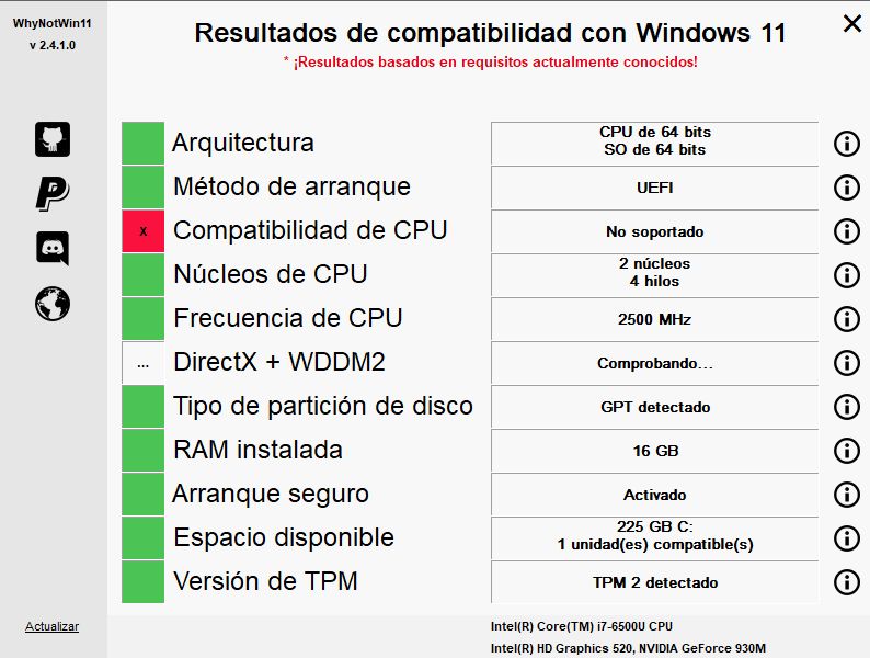 Compatibilidad Windows 11