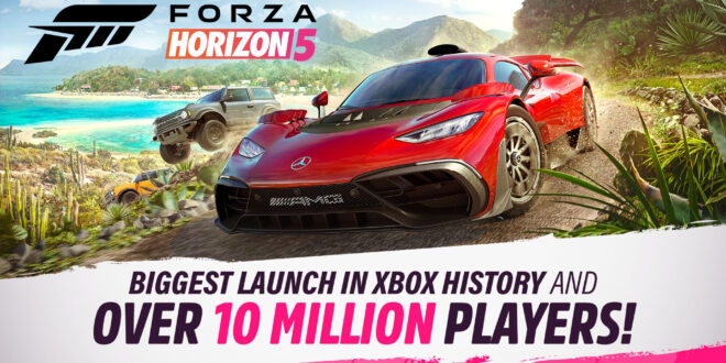 Forza Horizon 5: el lanzamiento más grande en la historia de Xbox con más de 10 millones de jugadores