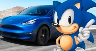 Sonic the Hedgehog se incorpora al elenco de juegos disponibles en los vehículos Tesla
