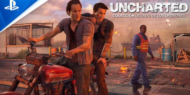 Uncharted: Colección Legado de los Ladrones presenta su tráiler de lanzamiento