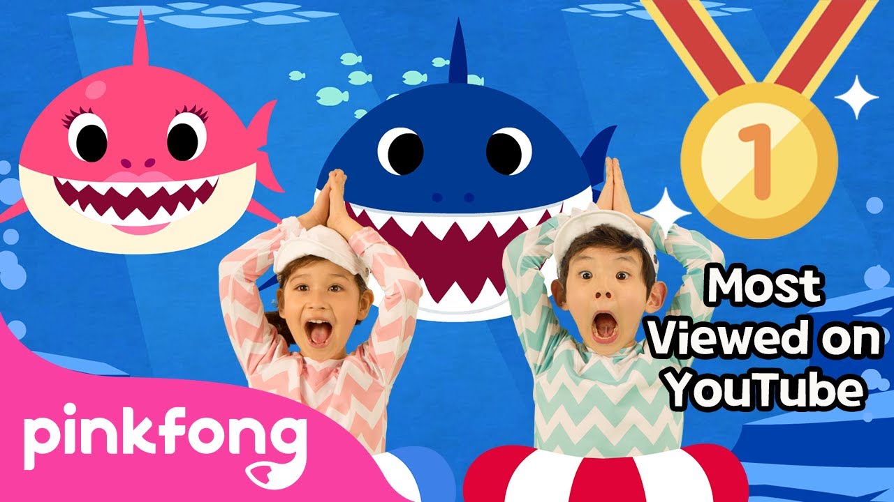 Baby Shark es el primer vídeo de YouTube que supera las 10.000 millones de reproducciones