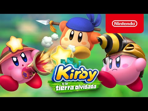 Explora un misterioso mundo en Kirby y la tierra olvidada, a partir del 25 de marzo