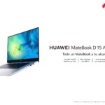 Huawei renueva el ligero todoterreno HUAWEI MateBook D 15 con los nuevos procesadores AMD Ryzen