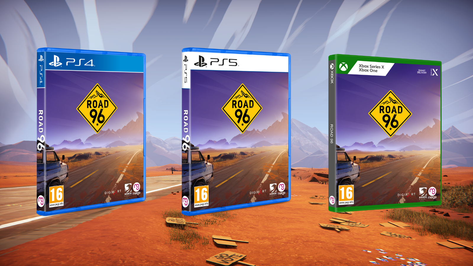 ¡Road 96 llega también en físico a PlayStation 4, PlayStation 5, Xbox One y Series X!