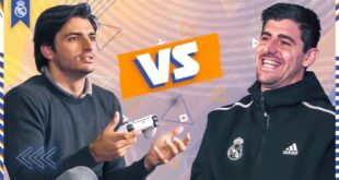 Carlos Sainz vs. Thibaut Courtois en F1 2021 y FIFA 22