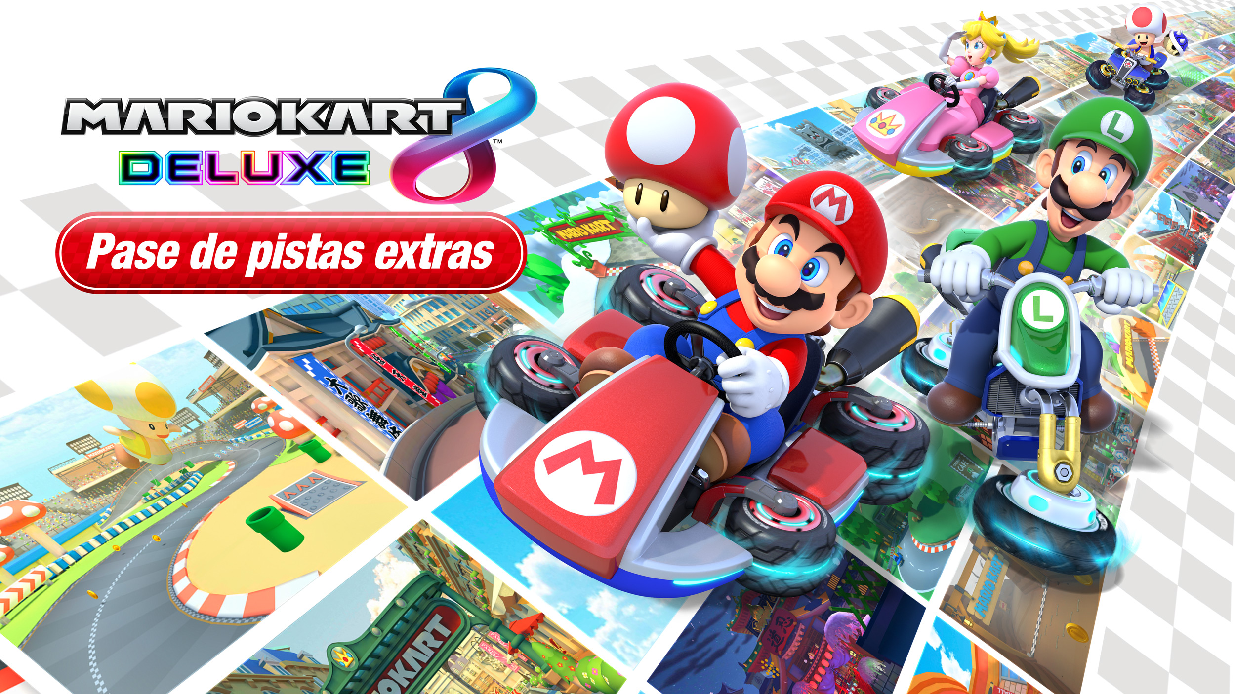 Acelera a fondo y amplía tu experiencia con Mario Kart 8 Deluxe – Pase de pistas extras, disponible este viernes