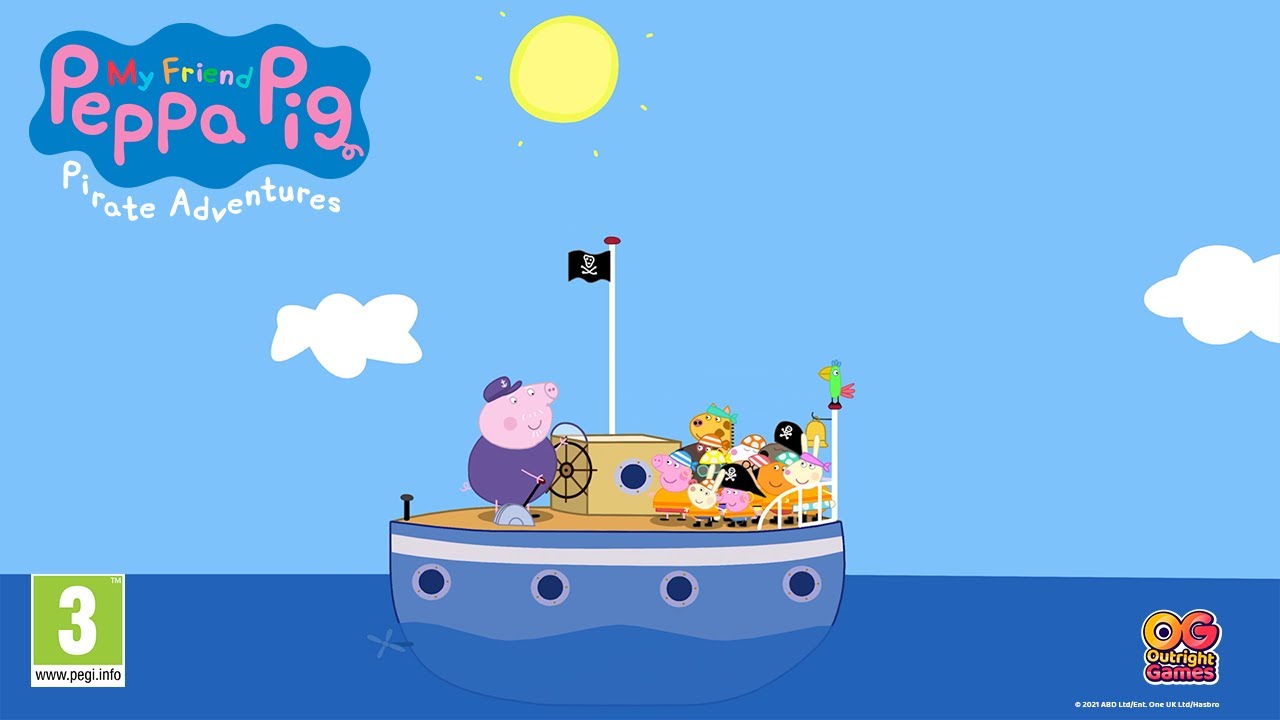 Mi amiga, Peppa Pig: Aventuras piratas es un nuevo contenido descargable que añadirá diversión marítima al aclamado videojuego infantil