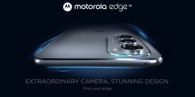 Smartphone 5G más delgado: Motorola Edge 30