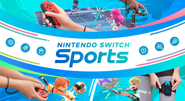 Levántate y juega con Nintendo Switch Sports