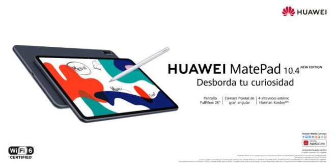 Huawei lanza la nueva versión de HUAWEI MatePad 10.4 2022