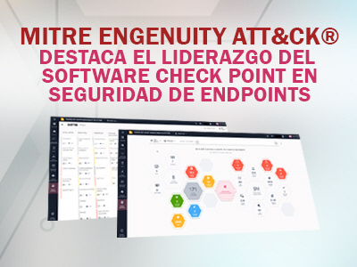 Las evaluaciones ATT&CK de MITRE Engenuity destacan a Check Point Software como líder en seguridad de endpoints con una detección del 100% en todos los pasos del ataque