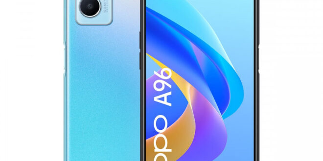 OPPO A96, un smartphone de alta calidad con batería de larga duración y diseño OPPO Glow