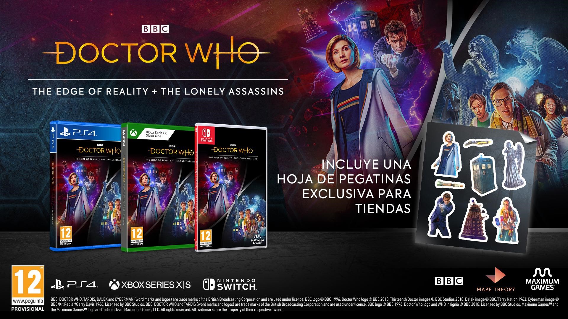 ¡Las aventuras del Doctor confirman su llegada en formato físico con Doctor Who: Duo Bundle!