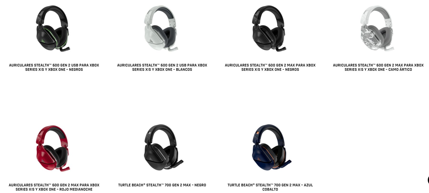 Los auriculares Stealth 700 GEn 2 MAX y los Stealth 600 Gen 2 MAX y Stealth 600 Gen 2 USB de Turtle Beach, ¡Ya están disponibles!