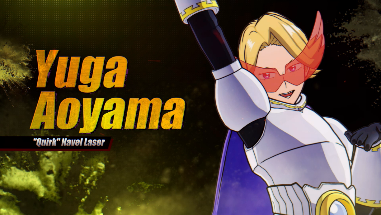 Hoy, Yuga Aoyama se une al combate en MY HERO ONE’S JUSTICE 2!