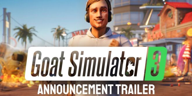 Goat Simulator 3 se estrenará en otoño en Xbox Series X|S , PlayStation 5 y en Epic Games Store
