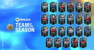 EA SPORTS FIFA 22 anuncia el equipo definitivo de la temporada
