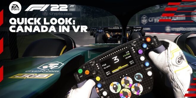 Realidad virtual de F1 22 para PC