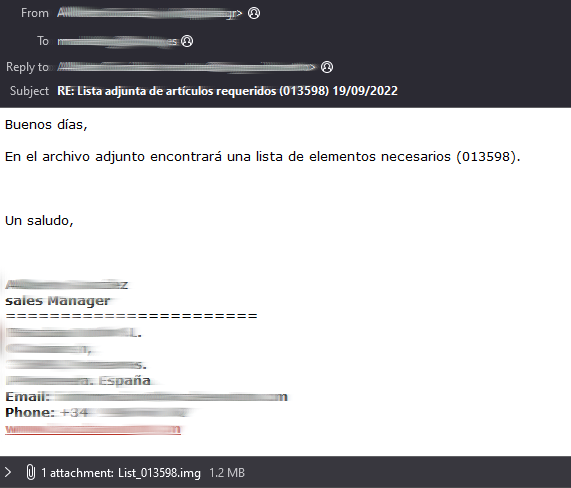 ejemplo de los correos electrónicos de phishing,