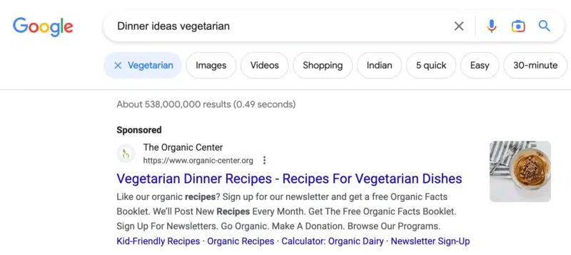 Google implementa un filtro de temas relacionados en los resultados de búsqueda de escritorio