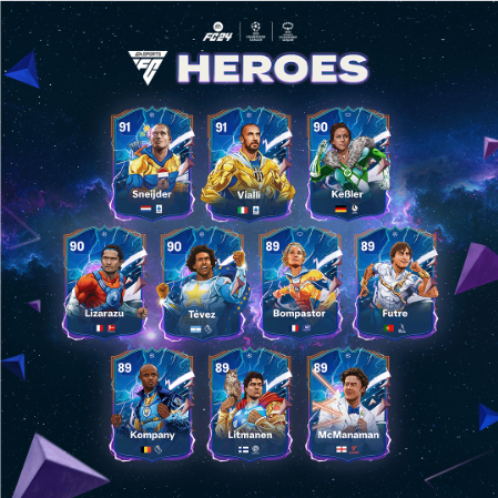 EA SPORTS Y MARVEL ENTERTAINMENT PRESENTAN UN NUEVO ESCUADRÓN DE HÉROES ULTIMATE TEAM EN EA SPORTS FC 24