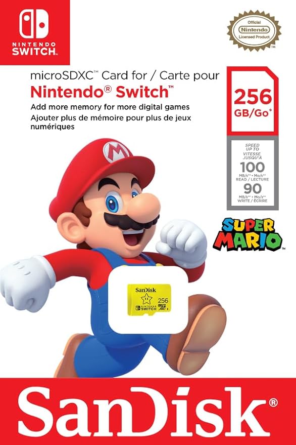Análisis Sandisk Nintendo Switch 256 GB