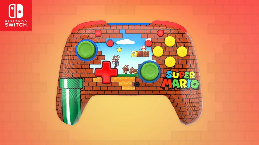 urtle Beach Rematch con temática de Mario Bricks
