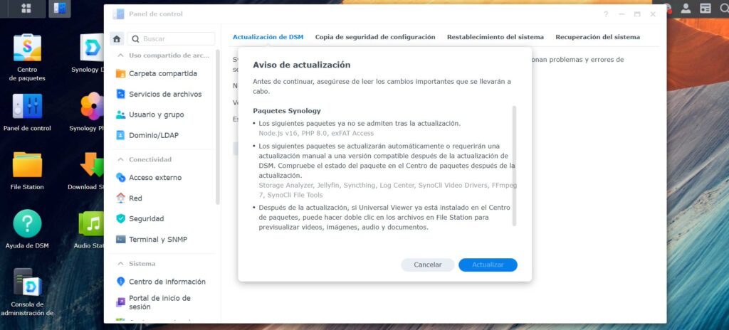 Synology lanza DSM 7.3 con mejoras en seguridad, gestión de datos e IA y almacenamiento más flexible
