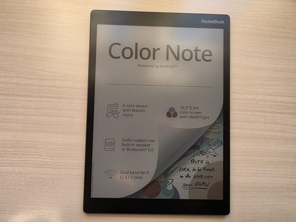 Análisis de PocketBook Color Note: Un E-note y un E-redar para la lectura del futuro. ¿Merece la pena como regalo?