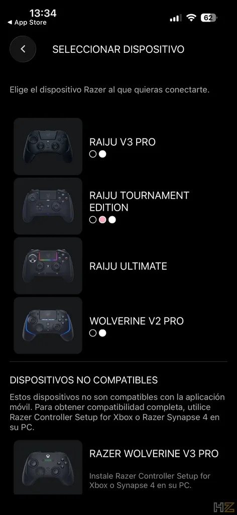 Configurar el mando desde el movil Razer Raiju v3 Pro