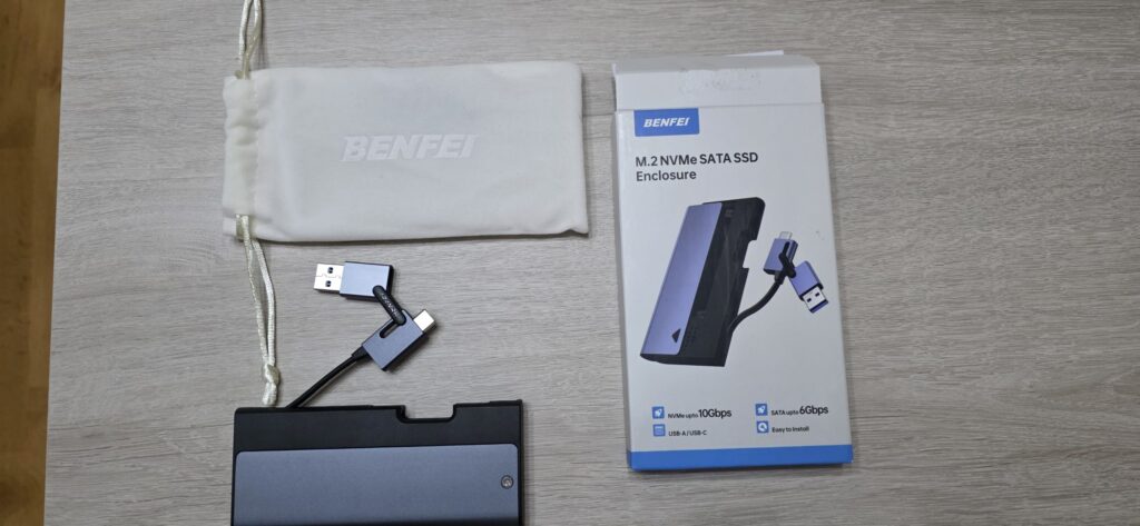 Análisis BENFEI Carcasa M.2 NVMe