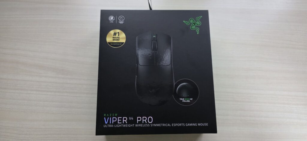 Embalaje Razer Viper V4 Pro: el ratón gaming que redefine la velocidad, la precisión y el rendimiento competitivo