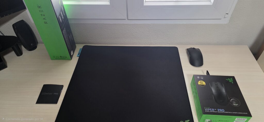 Razer Gigantus V2 Pro Large: la alfombrilla gaming que redefine la precisión, el control y la comodidad para jugadores exigentes