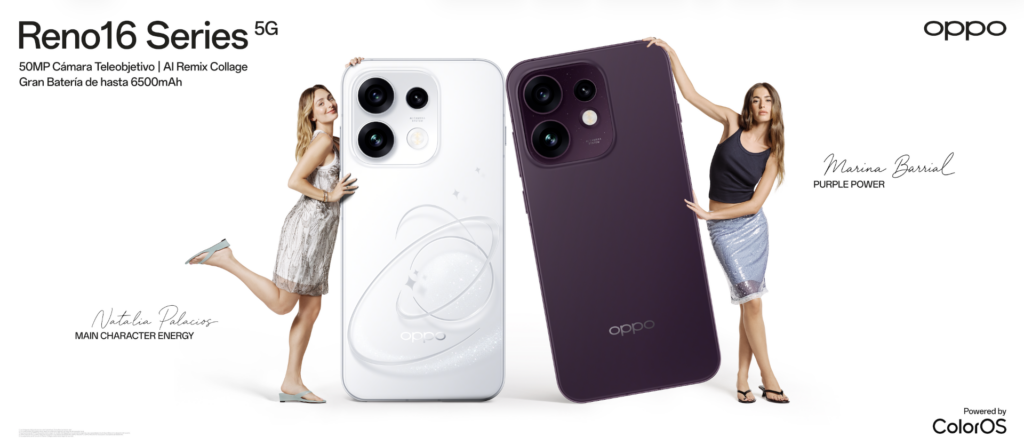 OPPO Reno16 Series llega con la cámara de nivel flagship del Reno16 Pro y AI Remix Collage, la nueva herramienta de IA para crear contenido sin límite