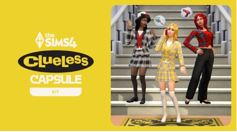 Los Sims 4 con los kits Estilo Mean Girls y Estilo Clueless