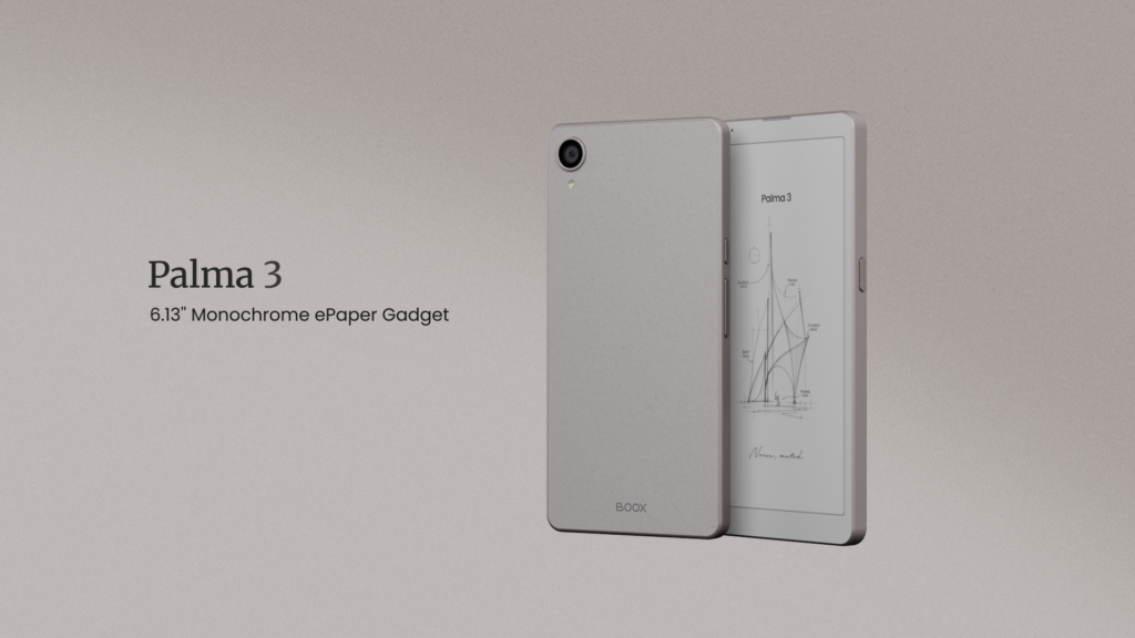 BOOX Palma 3, un diseño totalmente renovado con propósito