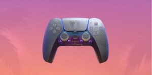 Mando DualSense de GTA VI: Sony presentó un modelo de mando oficial decorado con motivos estéticos de Vice City. Se pondrá a la venta el 19 de noviembre por 84,99 euros.